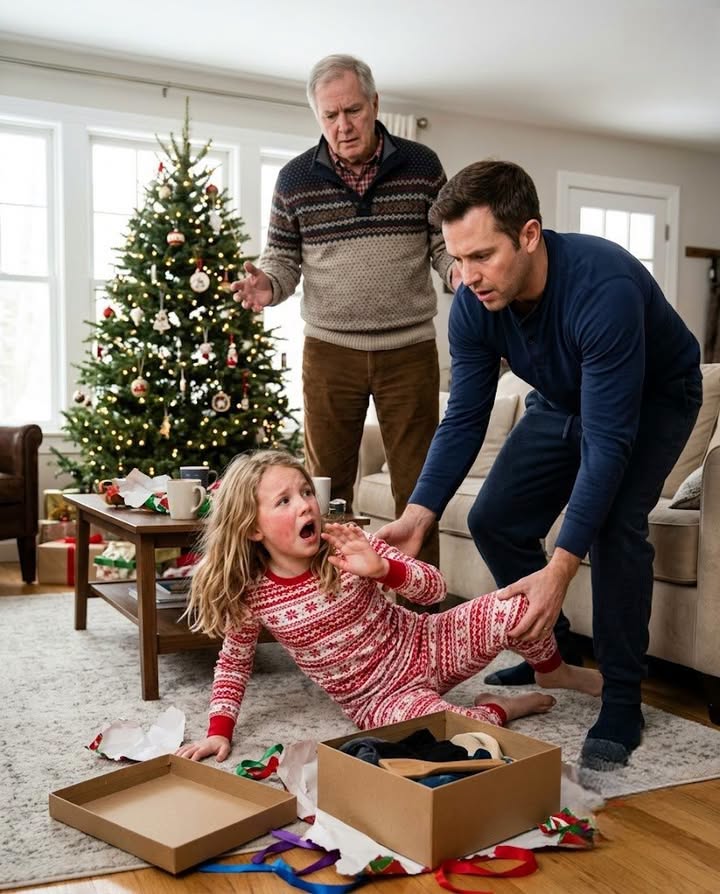 On Christmas morning, my nine-year-old tore open the gift from my father-in-law and screamed before the lid even hit the floor.