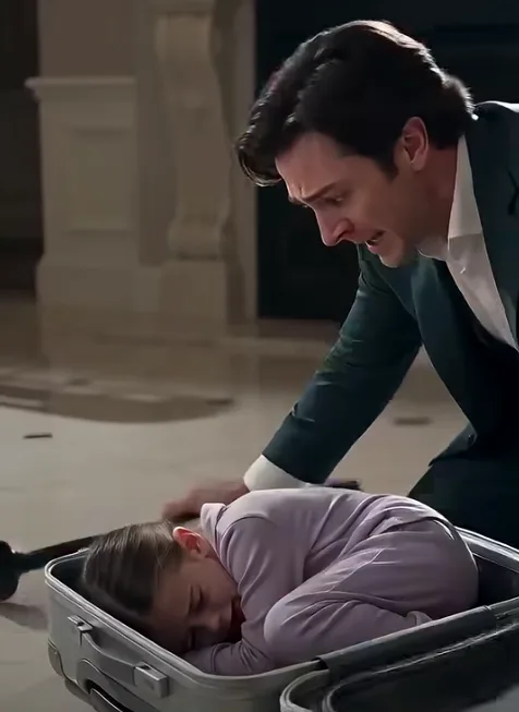 *A terrified little girl is pounding from inside a locked hard-shell suitcase in a Connecticut mansion.