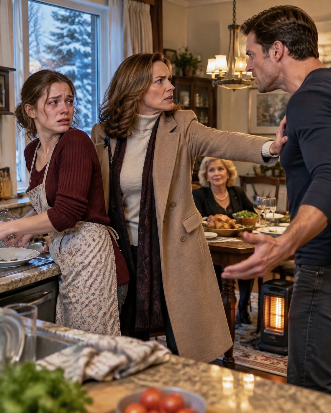 I stopped by my daughter’s house without warning, and before I even removed my coat, I heard something from the kitchen that made me freeze.