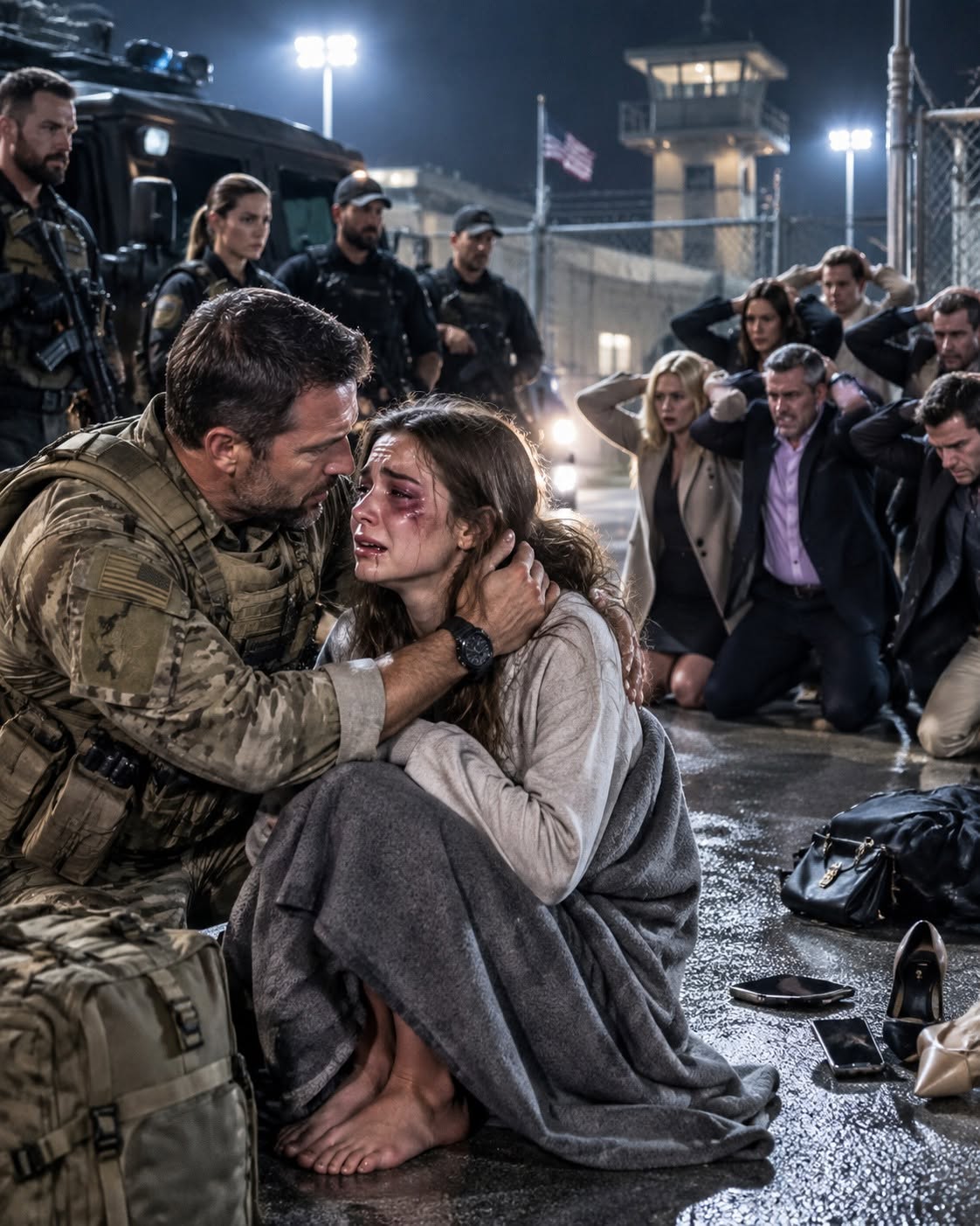 My daughter arrived at my training base badly hurt and shaken. She revealed that my ex-wife’s new family—all eleven of them—were responsible for confronting her and had even recorded the incident. As someone who trains tactical security teams, I immediately assembled my class and distributed their addresses. My only instruction to them was: "Get justice."
