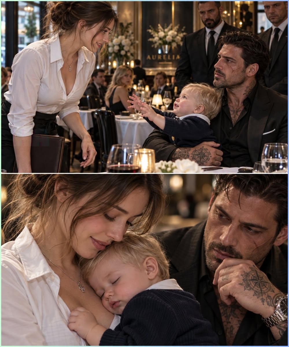 The first time the mafia boss’s baby reached for me, I thought he wanted the silver necklace around my throat.