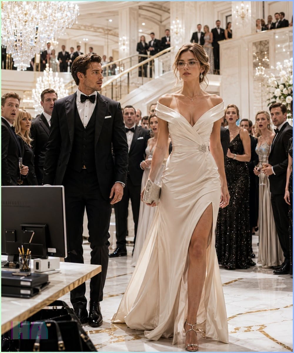The Billionaire Mafia Boss Invited His Nerdy Secretary to a Deadly Gala as a Joke, but When She Walked In, His Entire Empire Learned Who Had Been Hiding at Her Desk