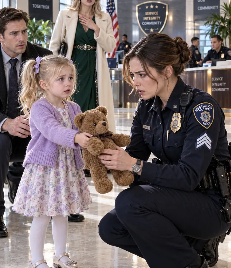 A three-year-old girl walked into my police station