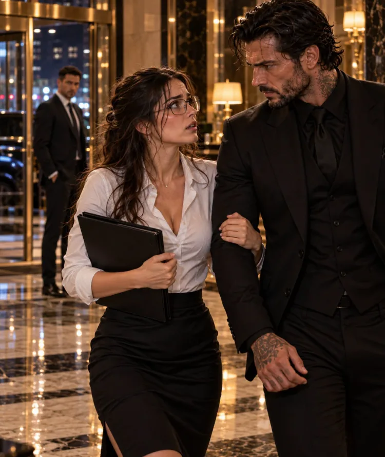 A Stranger Wouldn’t Stop Watching His Secretary