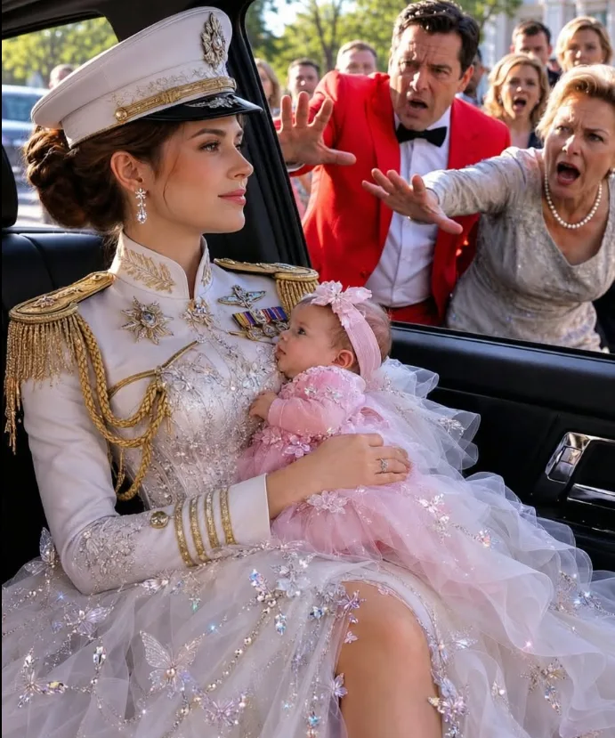 At my newborn daughter’s welcome party