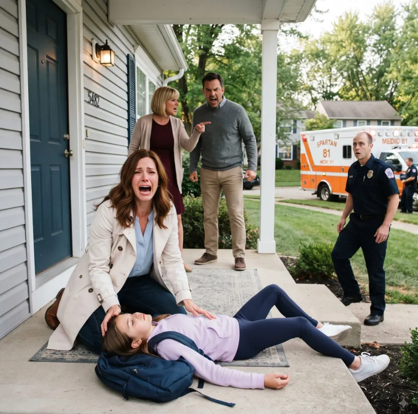 When I arrived at my ex-husband’s house