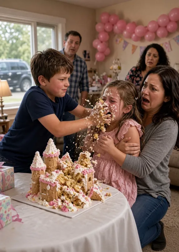 At My Daughter’s 10th Birthday, My Family’s Golden Son Shoved