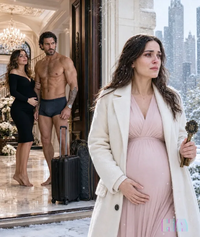 The night I brought my pregnant mistress into our Manhattan mansion, I expected my wife to scream.