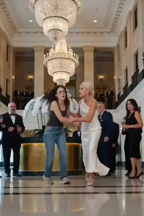 A Wealthy Socialite Dragged a Poor Young Woman