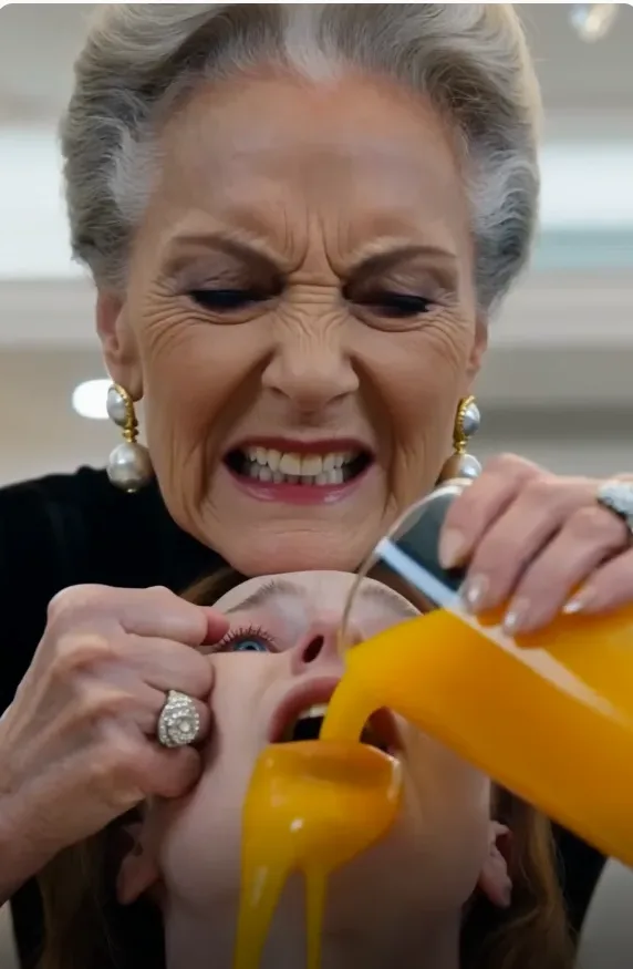 Ava's trembling hands gripped the arms