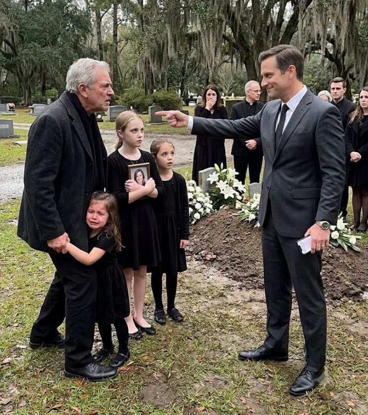At my daughter's funeral, my son-in-law