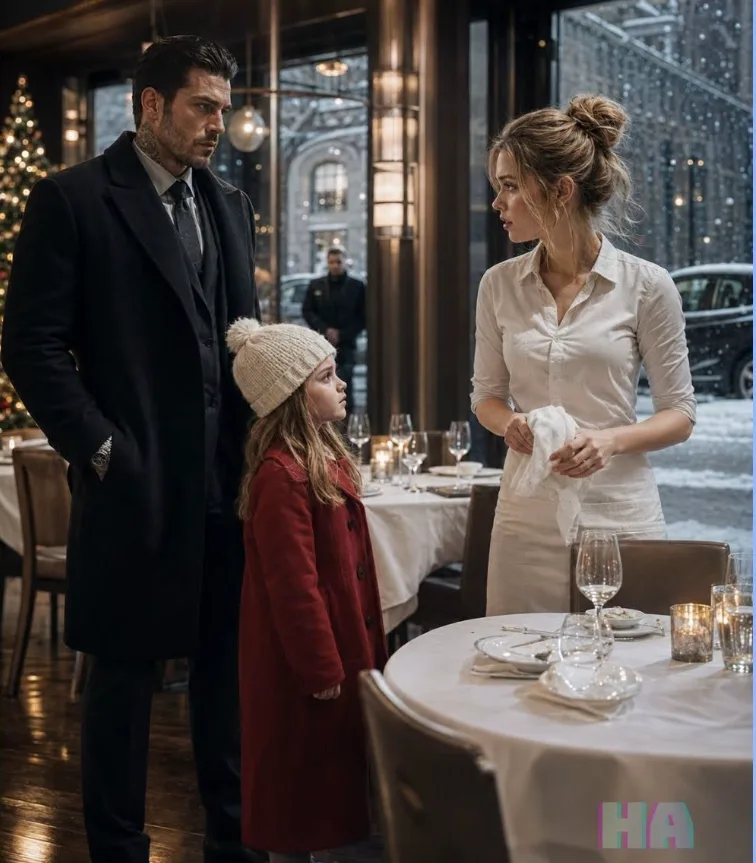 She Was Cleaning Empty Tables on Christmas Eve When the Mafia Boss’s Daughter Looked at Her and Said the One Thing He Couldn’t Refuse