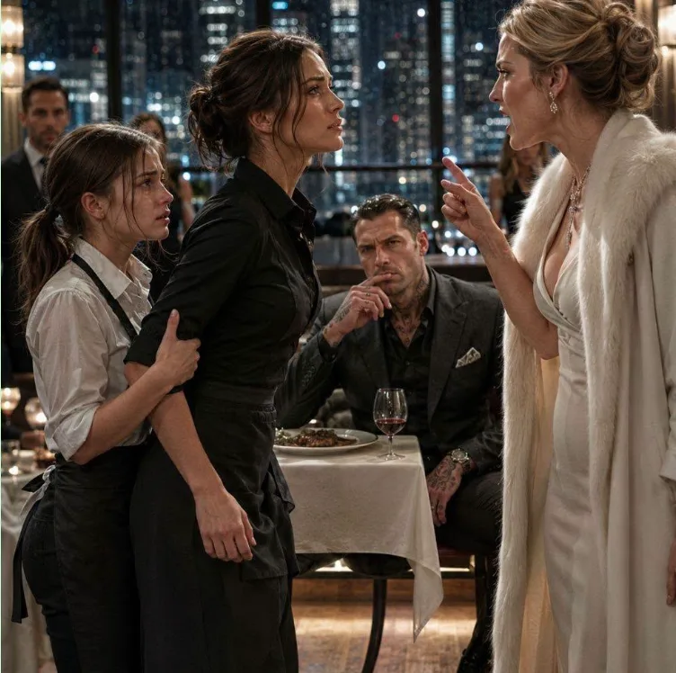 The Mafia Boss’s Fiancée Ordered a Teen Waitress to Kneel, but the Quiet Woman Who Said No Became the Only Person He Trusted When Everyone Else Turned