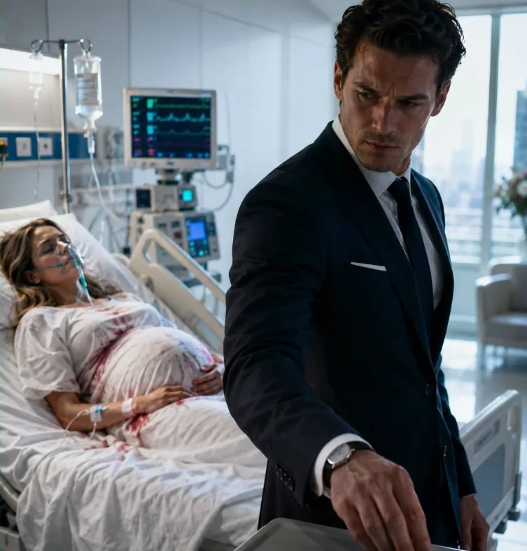 Dante Moretti took off his wedding ring, placed it beside his bleeding wife’s hospital bed