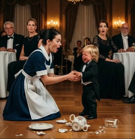 The millionaire's son breaks plates... until a quiet waitress offered her hand.