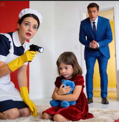For 7 Years, the Millionaire Believed His Daughter Was Blind… But the New Maid Discovered the Truth with a Flashlight