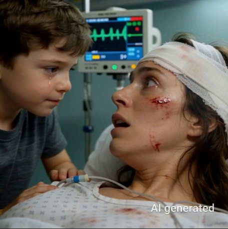 My six-year-old son called me, his voice shaking with fear. “Mom, get out of the house now!