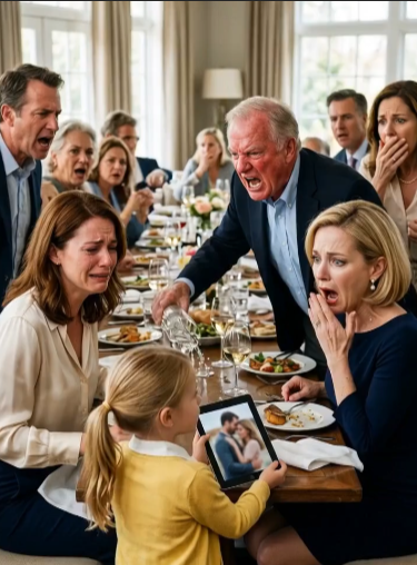 At my post-divorce family dinner, my stepmother sneered