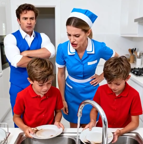 Billionaire fired 29 nannies in one month, until an outsider bleeds for his twins and exposes the family's lies