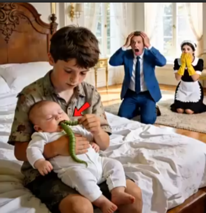 The doctors had already declared that the millionaire’s son was fading away in his own massive mansion…