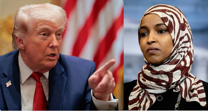 Ilhan Omar Makes Threat - Trump Then Makes EPIC Announcement