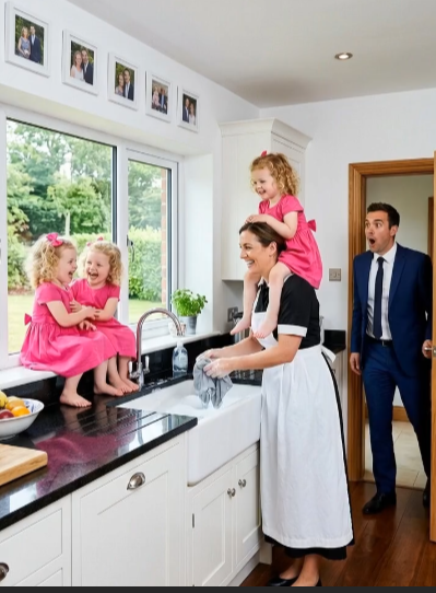 He returned to the mansion two days early and found the nanny with his three daughters. What he discovered in the kitchen would haunt him forever