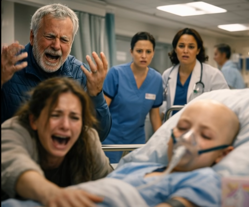 My four-year-old daughter was in the ICU after a terrible fall when my parents showed up at the hospital and shouted