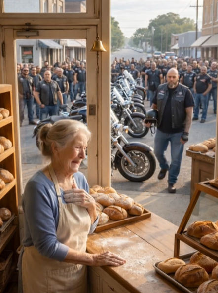 A small-town baker, living alone after a painful loss, once opened her door to a cold