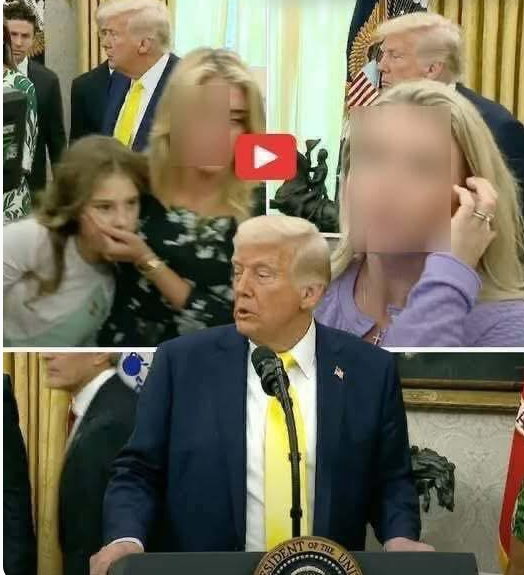 President Trump has to stop live speech as he rushed from podium after ‘medical emergency’