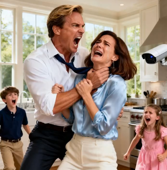 When my powerful CEO husband attacked me in front of our children over false accusations from his mistress