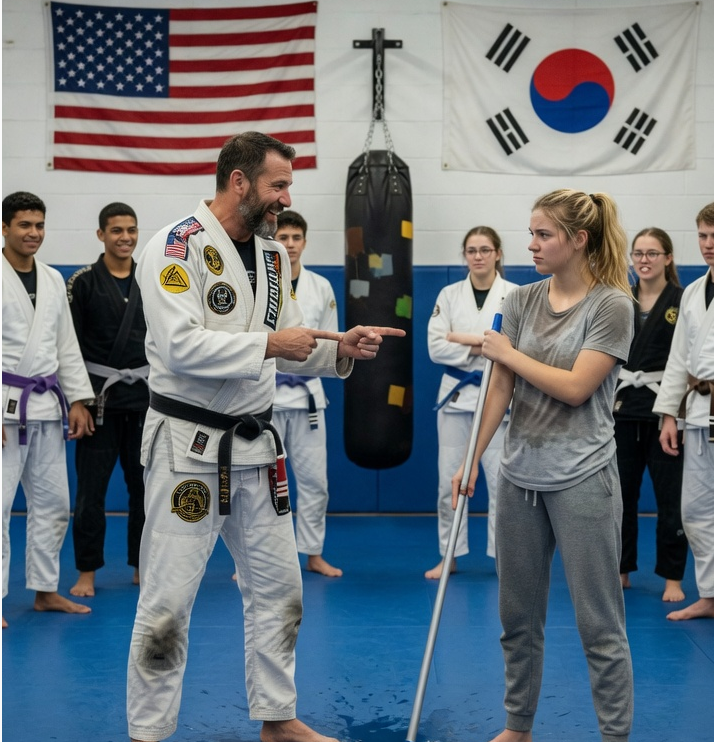 He Mocked the Janitor in Front of Everyone… Then Discovered She Was a Champion