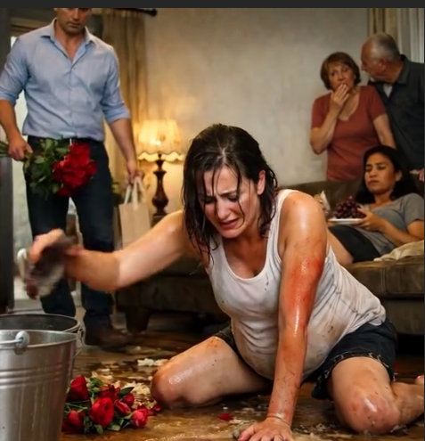 I came home early to surprise my pregnant wife…