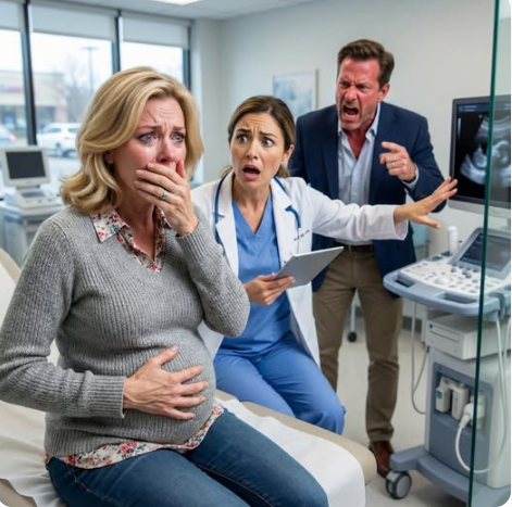 At 45 I got pregnant for the first time. At my ultrasound, the doctor went pale
