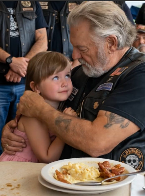 At dawn, a six-year-old girl, barefoot and in tears, stumbled into a biker bar lost in the middle of the desert