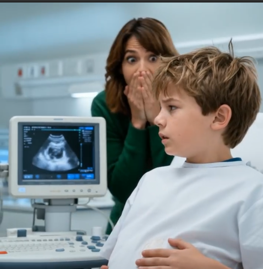My 10-year-old son only complained about a stomach ache