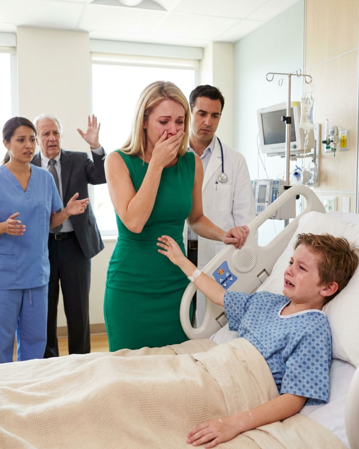 The hospital called and said a little boy had listed me as his emergency contact