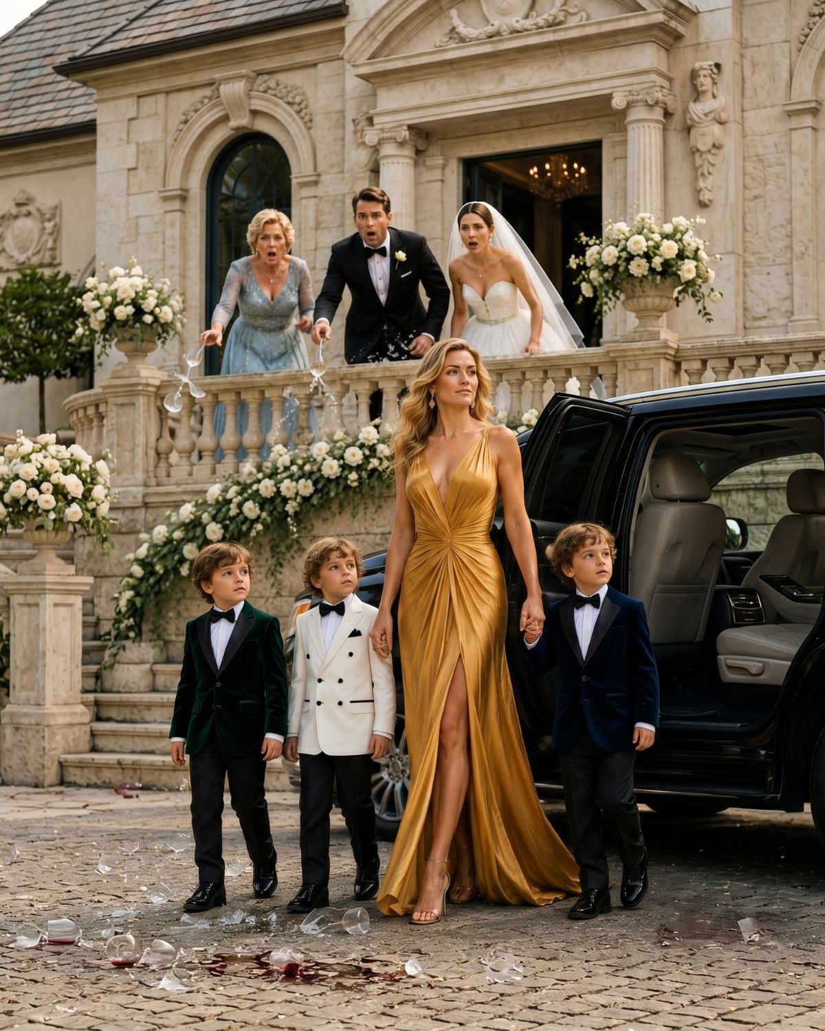 The groom’s wealthy family invited his ex-wife to watch him marry another woman…