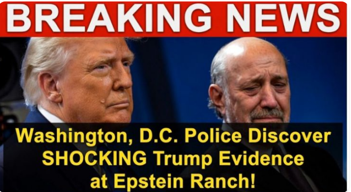1 hours ago,,Police Discover SHOCKING Trump Evidence at Epstein Ranch!
