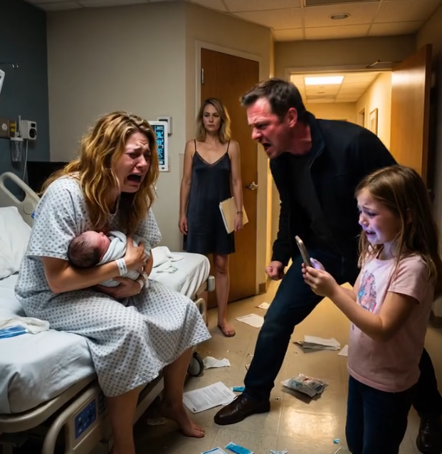 After giving birth, the only person by my side was my daughter