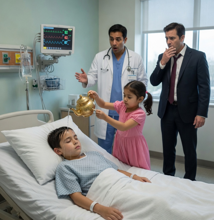 Doctors Said His Son Had 5 Days Left… Then a Little Girl Walked In and Changed Everything