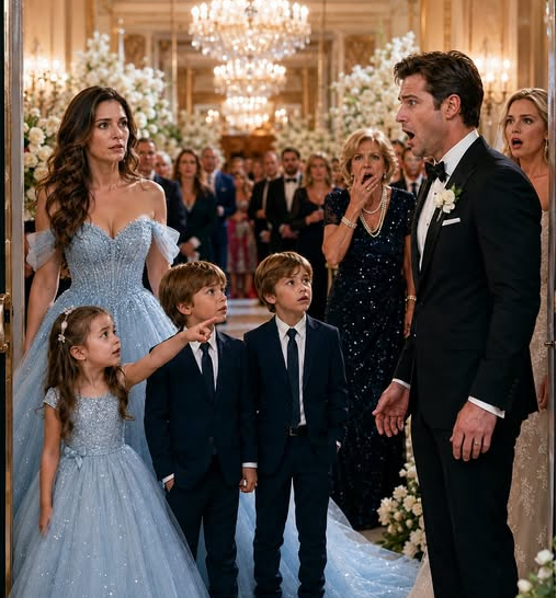 My Husband Blamed Me for Eleven Years of Childlessness—Then Three Children Walked Into His Wedding