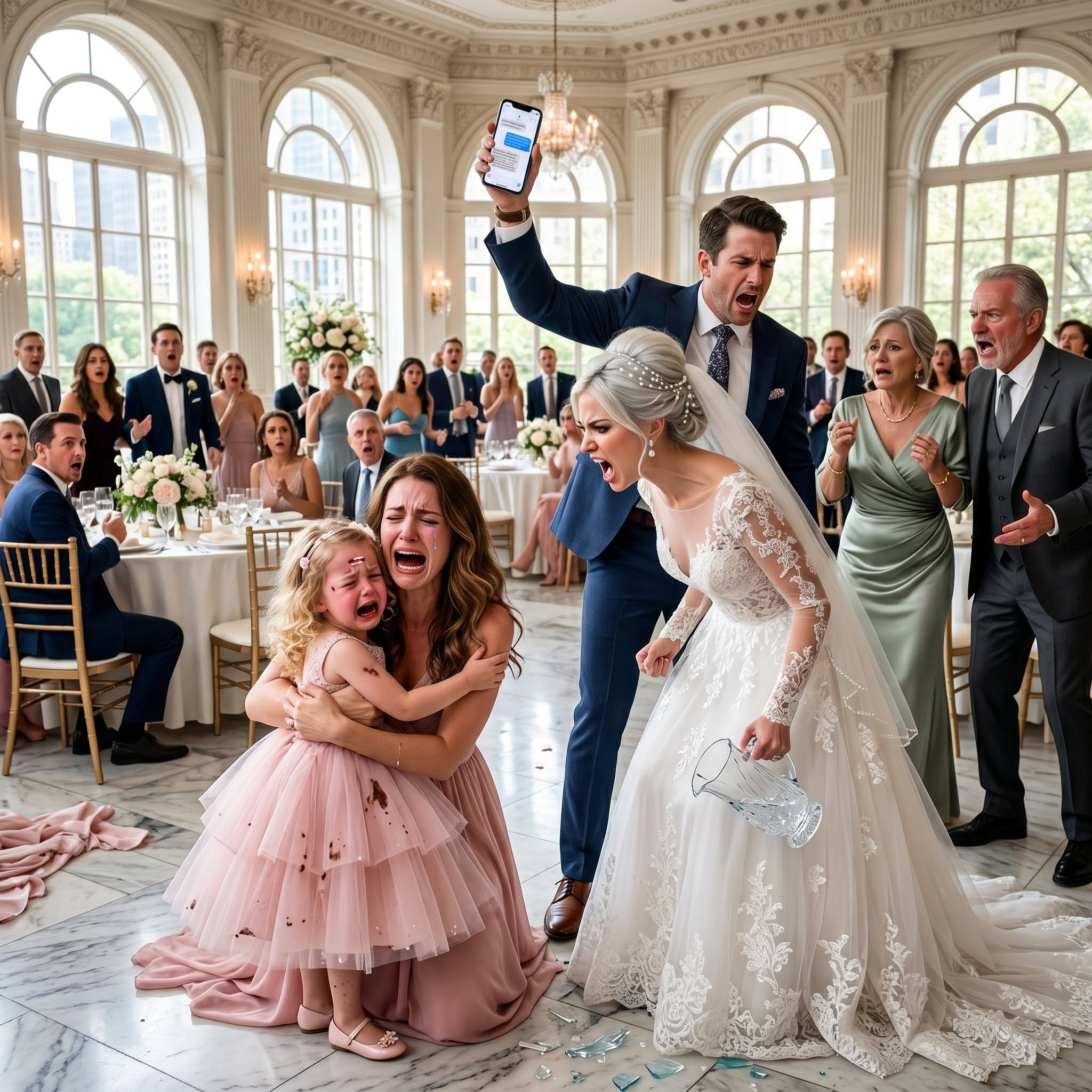 At my sister’s wedding, my 6-year-old daughter accidentally