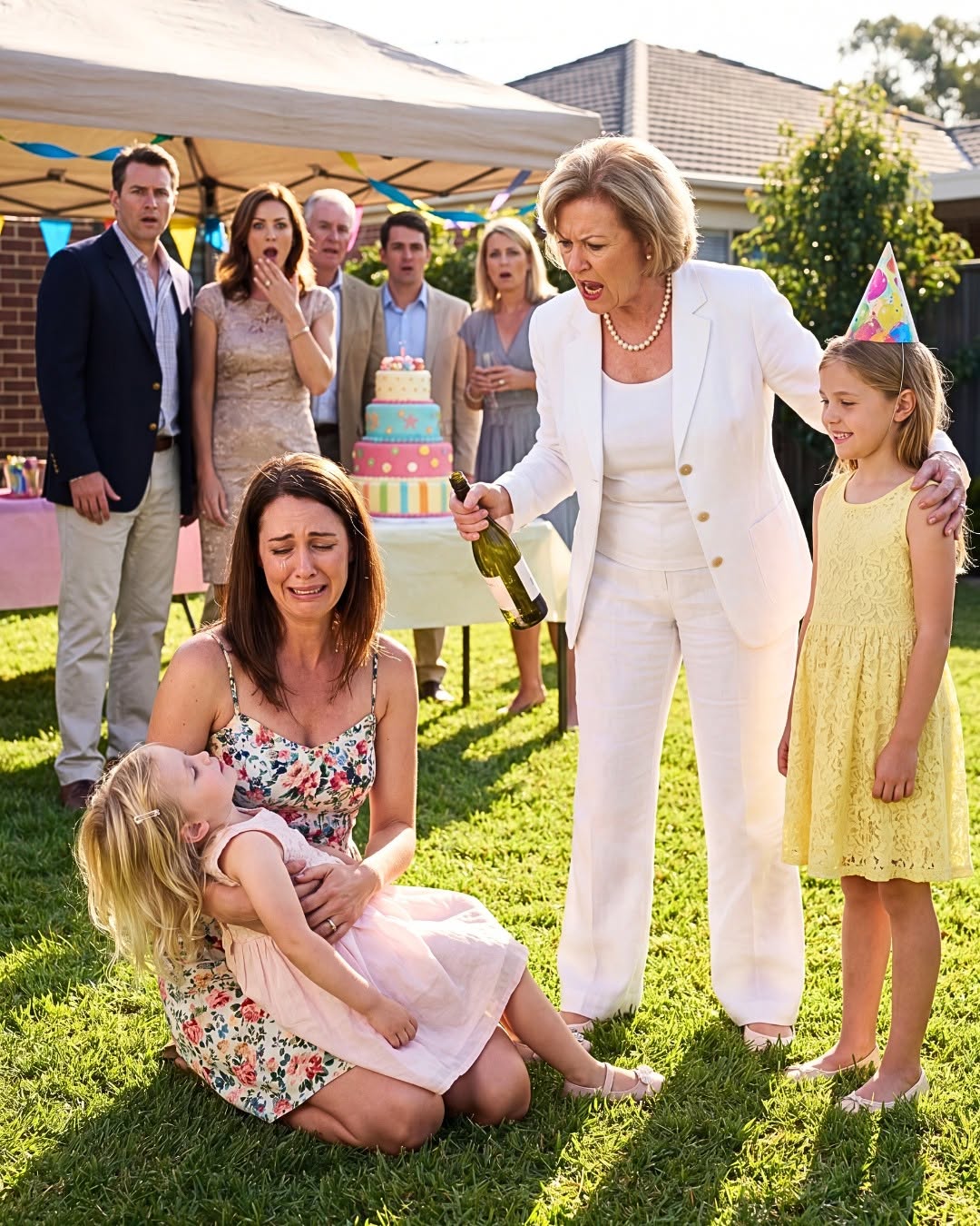 At my niece’s birthday party, I trusted my family to keep an eye on my daughter while I stepped out to pick up her gift