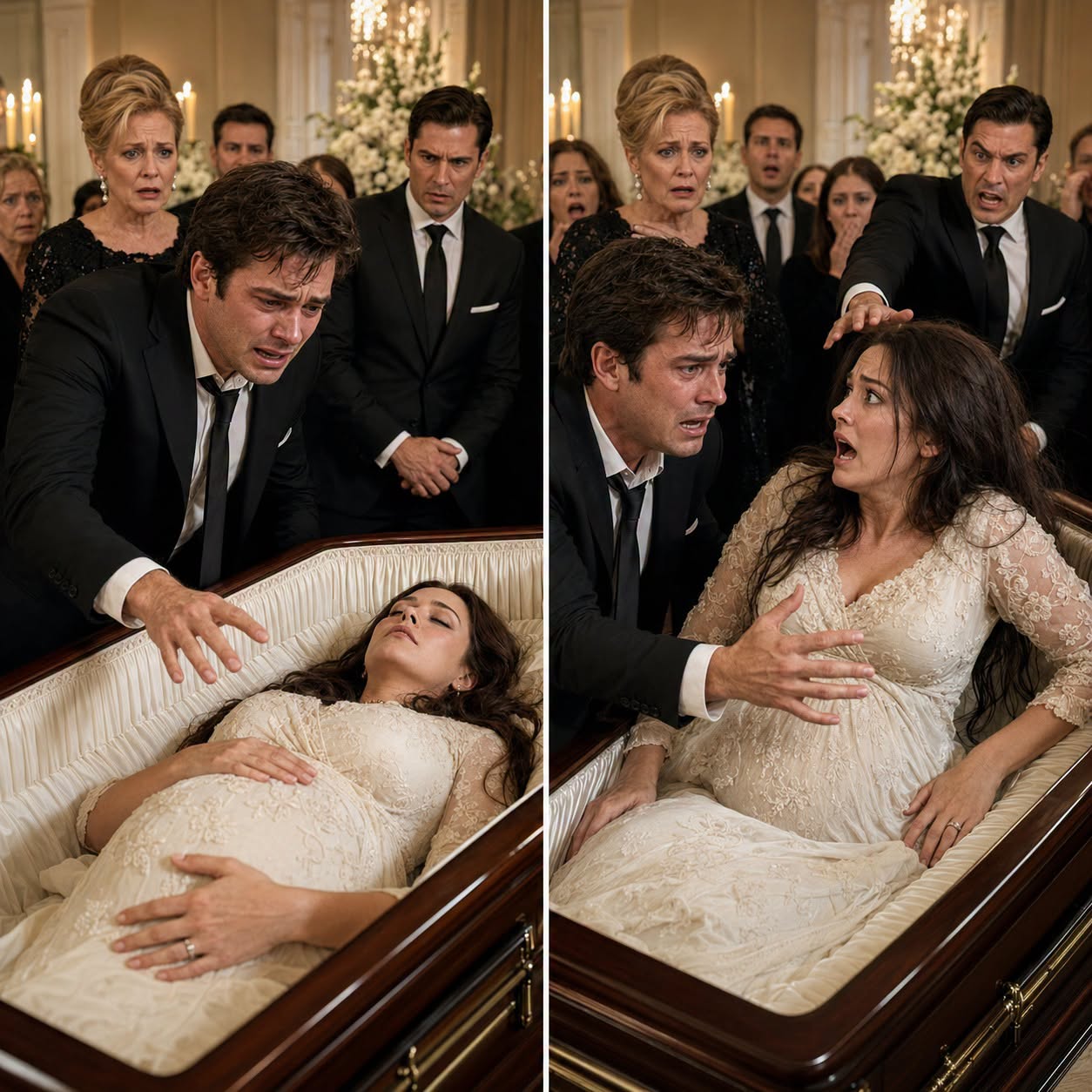They were moments from cremating my pregnant wife when I pleaded, “Open the coffin… one time.