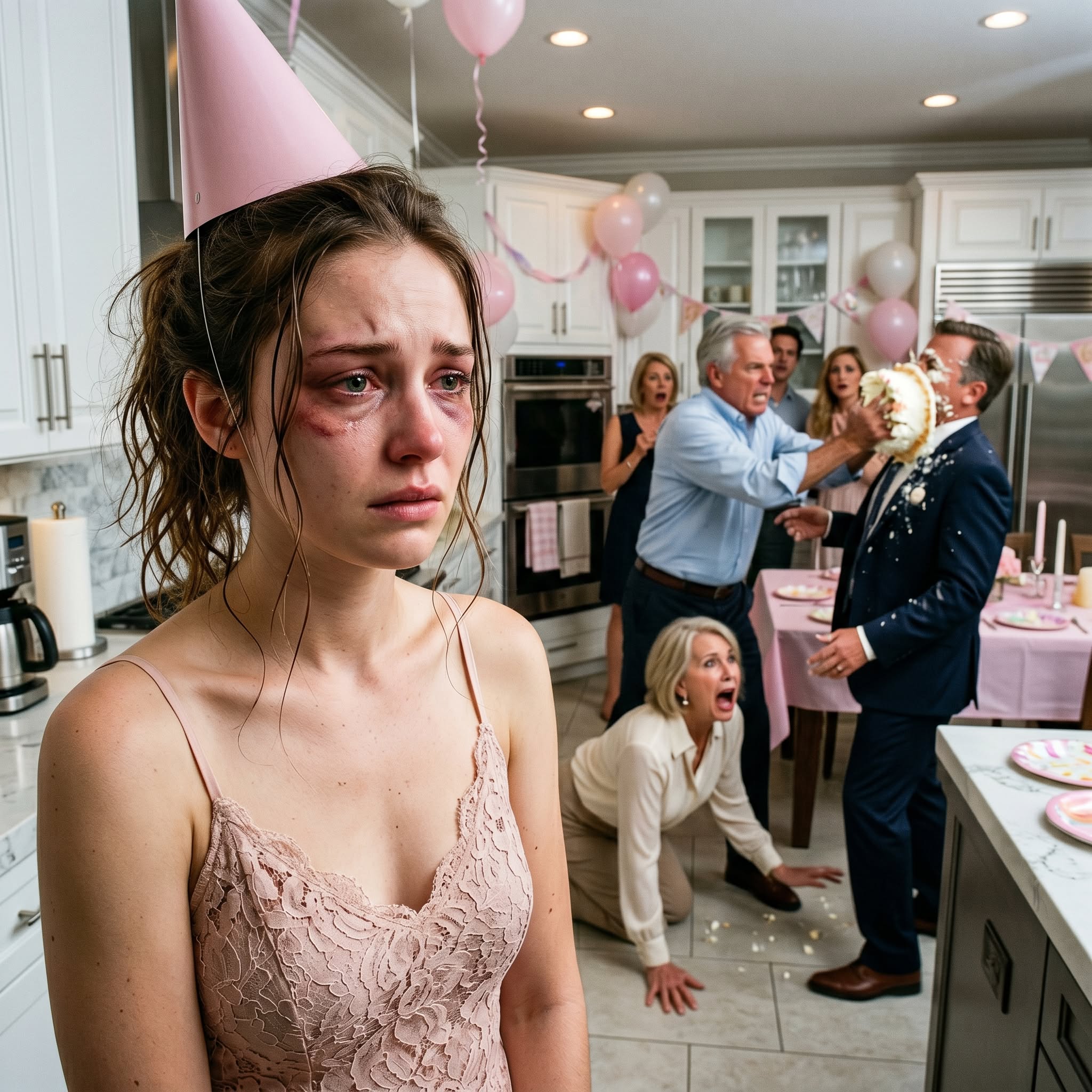 “Sweetheart… Why Are There Bruises All Over Your Face?