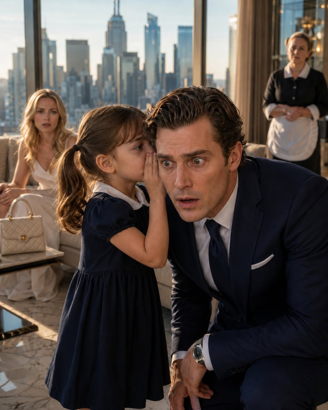 She Said I’m Dirty…” the Maid’s Toddler Whispered — The Billionaire Fast Turned Toward His Fiancée