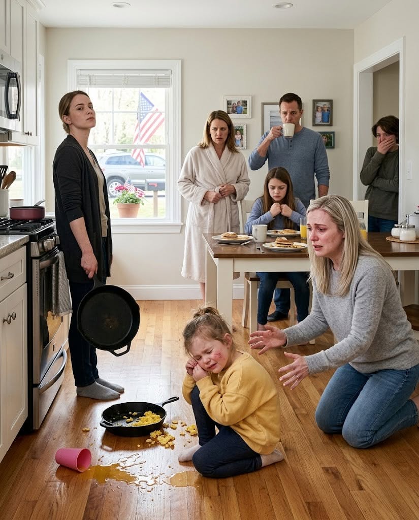 During Breakfast, My Innocent 4-Year-Old Daughter Mistakenly Sat At My Niece’s Table And Started Eating