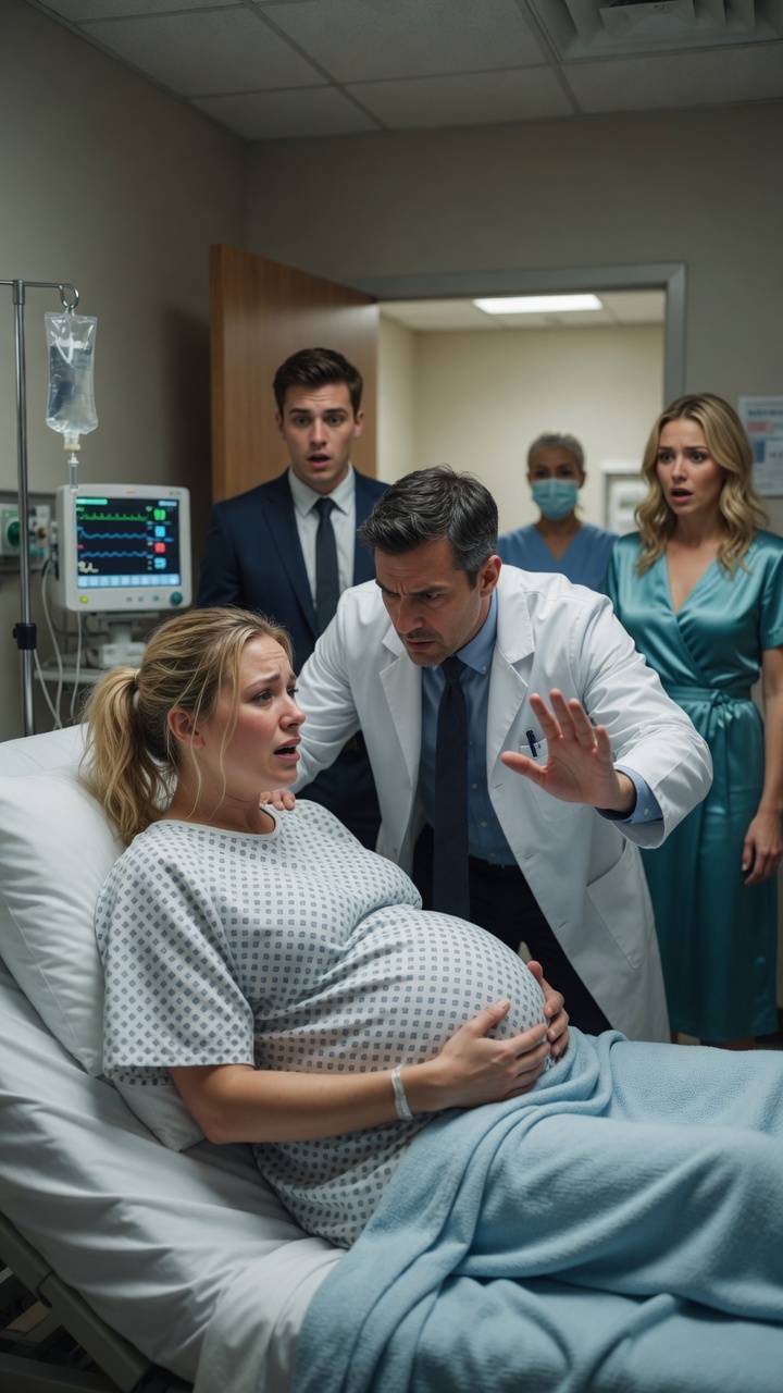 His Mistress Put Her Heel Near His Pregnant Wife — Then the Doctor Said “Touch My Niece Again”