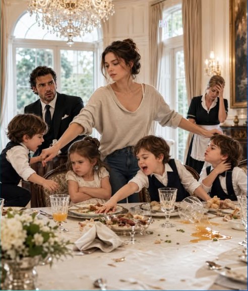 No nanny survived dinner with the mafia boss’s quadruplets—until a broke stranger took charge