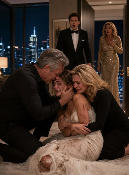 My Daughter Showed Up at My Door Covered in Bruises on Her Wedding Night—Then She Whispered a Secret That Changed Everything
